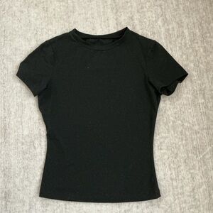 Black Fitted Tshirt